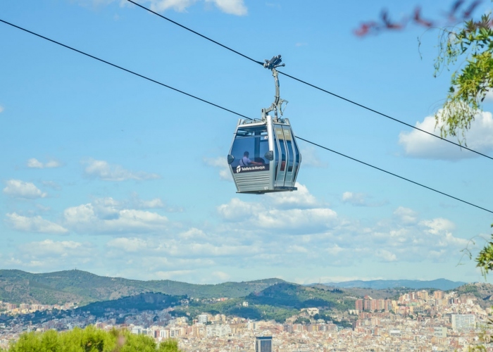 360o Barcelona eBike with Montjuic Cable Car Ticket & Sailing Trip