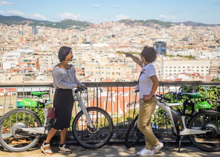 360o Barcelona eBike with Montjuic Cable Car Ticket & Sailing Trip