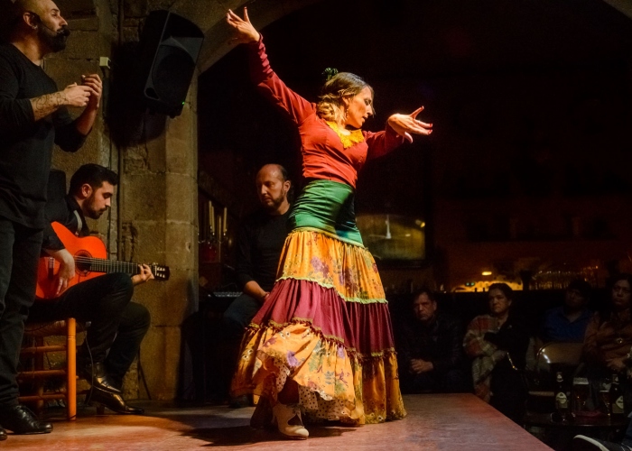 Barcelona Old Town Walking Tour, Flamenco Show & Tapas Tour Dinner in the Born District