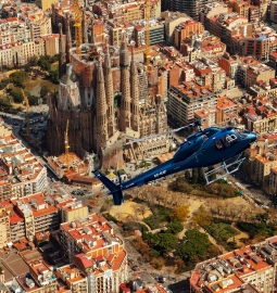 Barcelonas Coastline Helicopter Flight 11 Minutes