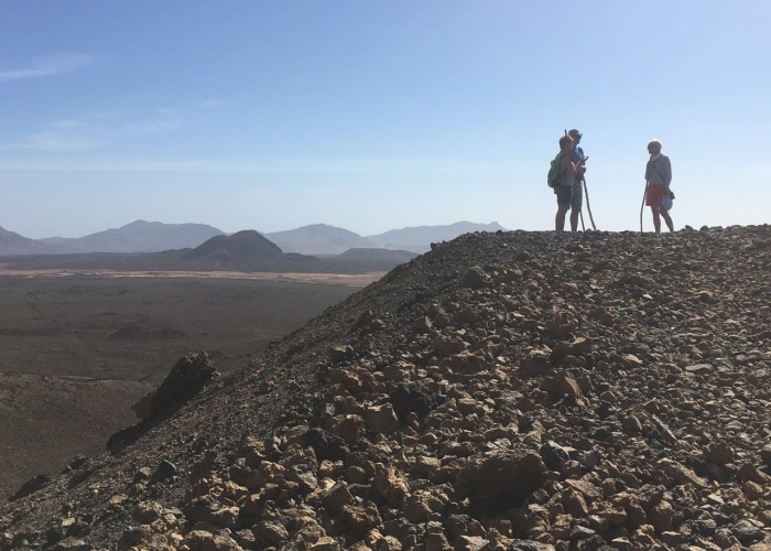 Caminata a un volcán y visita a una finca orgánica en Fuerteventura
