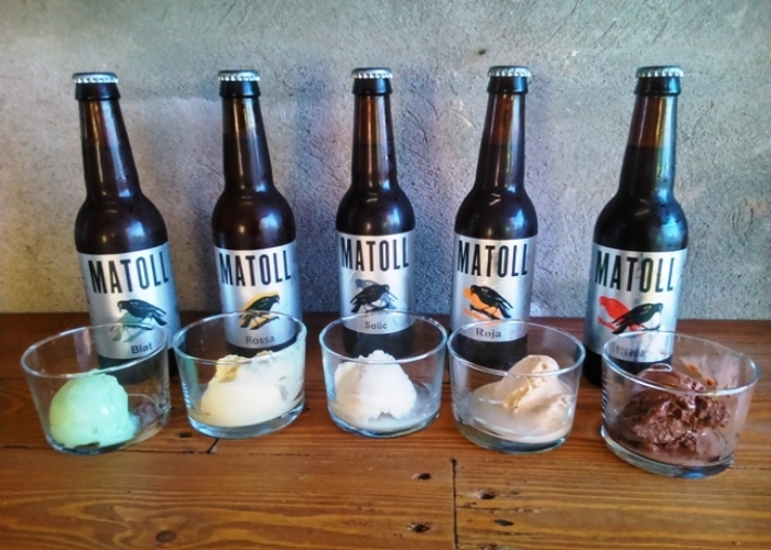 Craft beer pairing with seasonal products