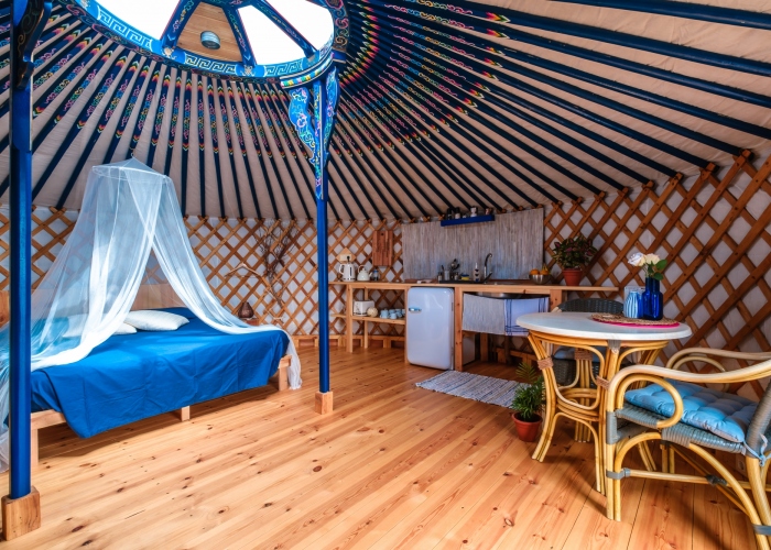 Duerme en una Yurta en plena naturaleza en Fuerteventura