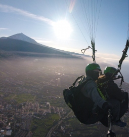 ELITE paragliding flights in Tenerife