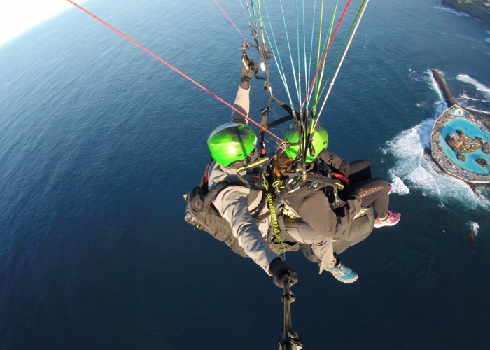 ELITE paragliding flights in Tenerife