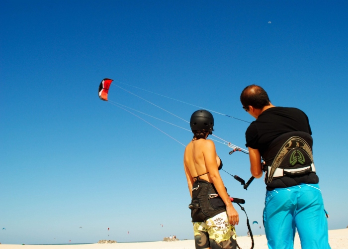 Introductory Kitesurfing Course in Corralejo