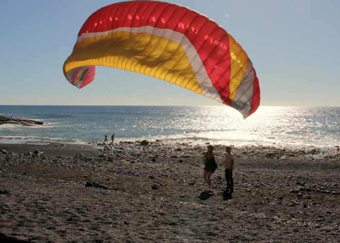 One day paragliding course