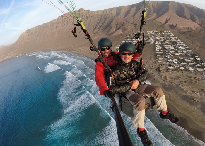 Paragliding Discovery Flight in Lanzarote