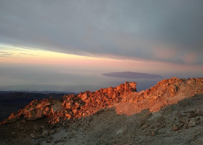 See the sunrise from the top of Tenerife by hiking up to Mount Teide