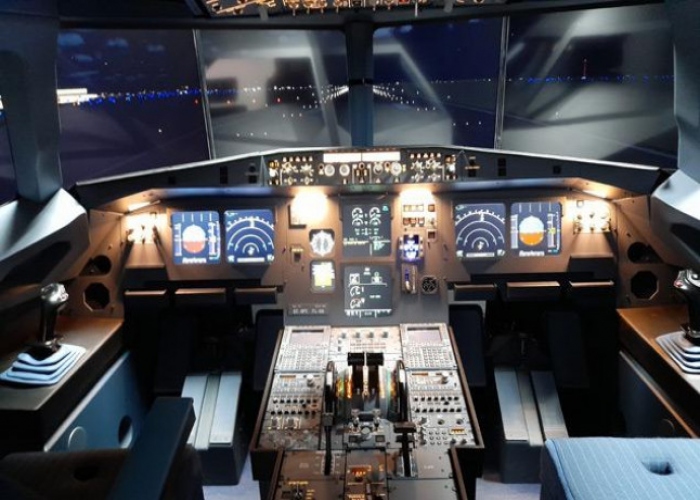 Simulador de Vuelo en Aeródromo con Airbus 320