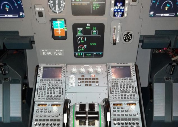 Simulador de Vuelo en Aeródromo con Airbus 320