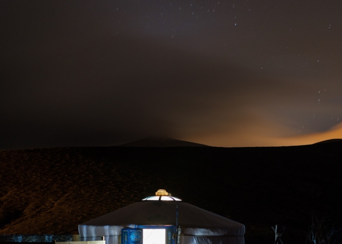 Sleep in a Yurta surrounded by nature in Fuerteventura