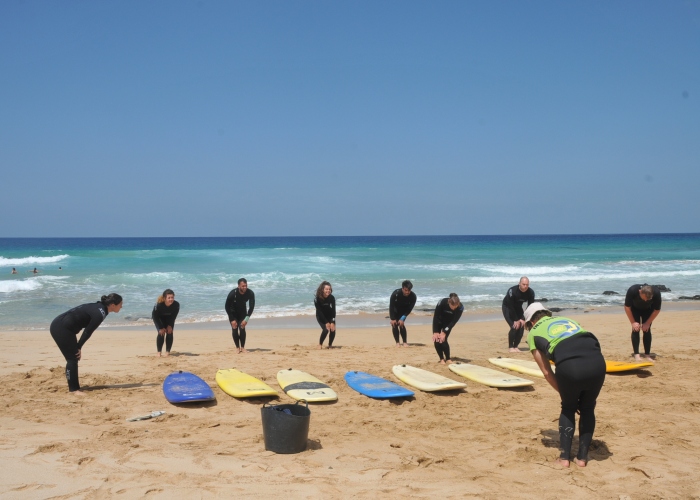 Surf classes for all levels in Fuerteventura