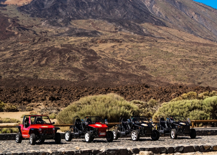 Take a ride in a buggy in this Teide Express Tour