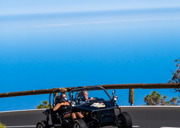 Take a ride in a buggy in this Teide Express Tour